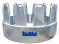 Kellfri Circular feeder with covered tombstone railings