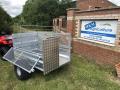 CLH 6ft 6" X 4ft mesh drop side stock trailer