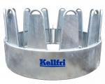 Kellfri Circular feeder with covered tombstone railings