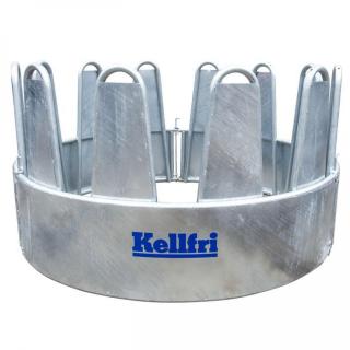 Kellfri Circular feeder with covered tombstone railings