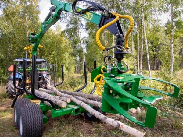 Kellfri TK18 log cutting grapple