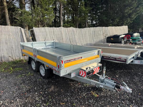 Brian James Trailers 2.7 meter, 9ft tipper